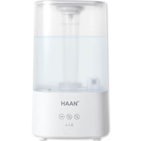 [한경희] 안전한 복합식 저온살균 가습기 UV살균 스텐진동자 상부급수, 네츄럴 화이트